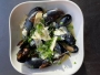 Steamed Mussels at Fat Chad's Brewing.