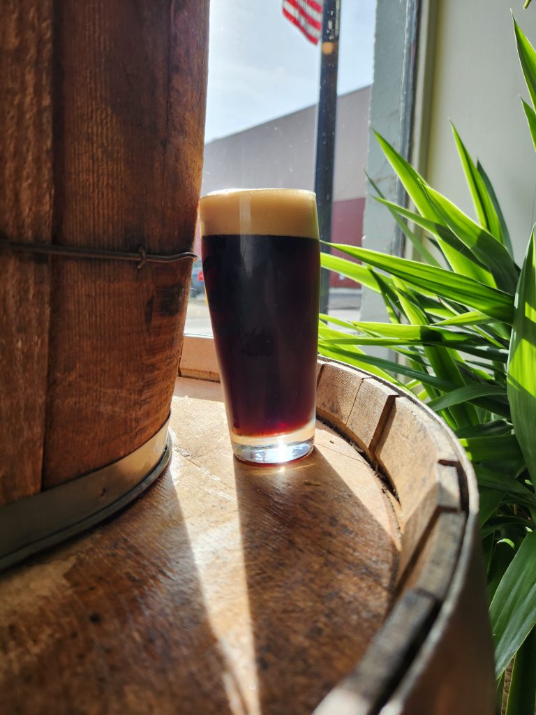 Black Mamba on a barrel.